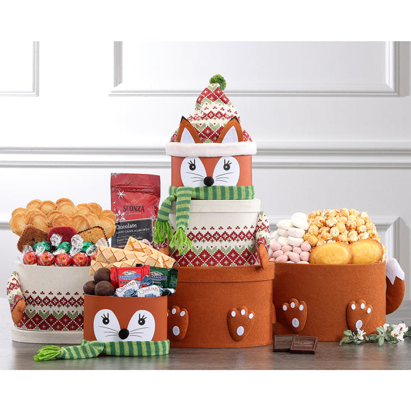 Winter Fox Gift Tower