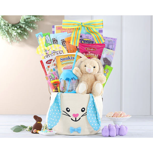 Easter Bunny and Peeps Gift Basket