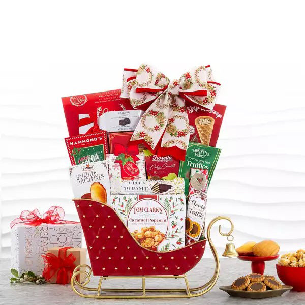 Chocolate and Sweets Holiday Sleigh