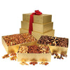 3 Nested Gold Gift Box Set