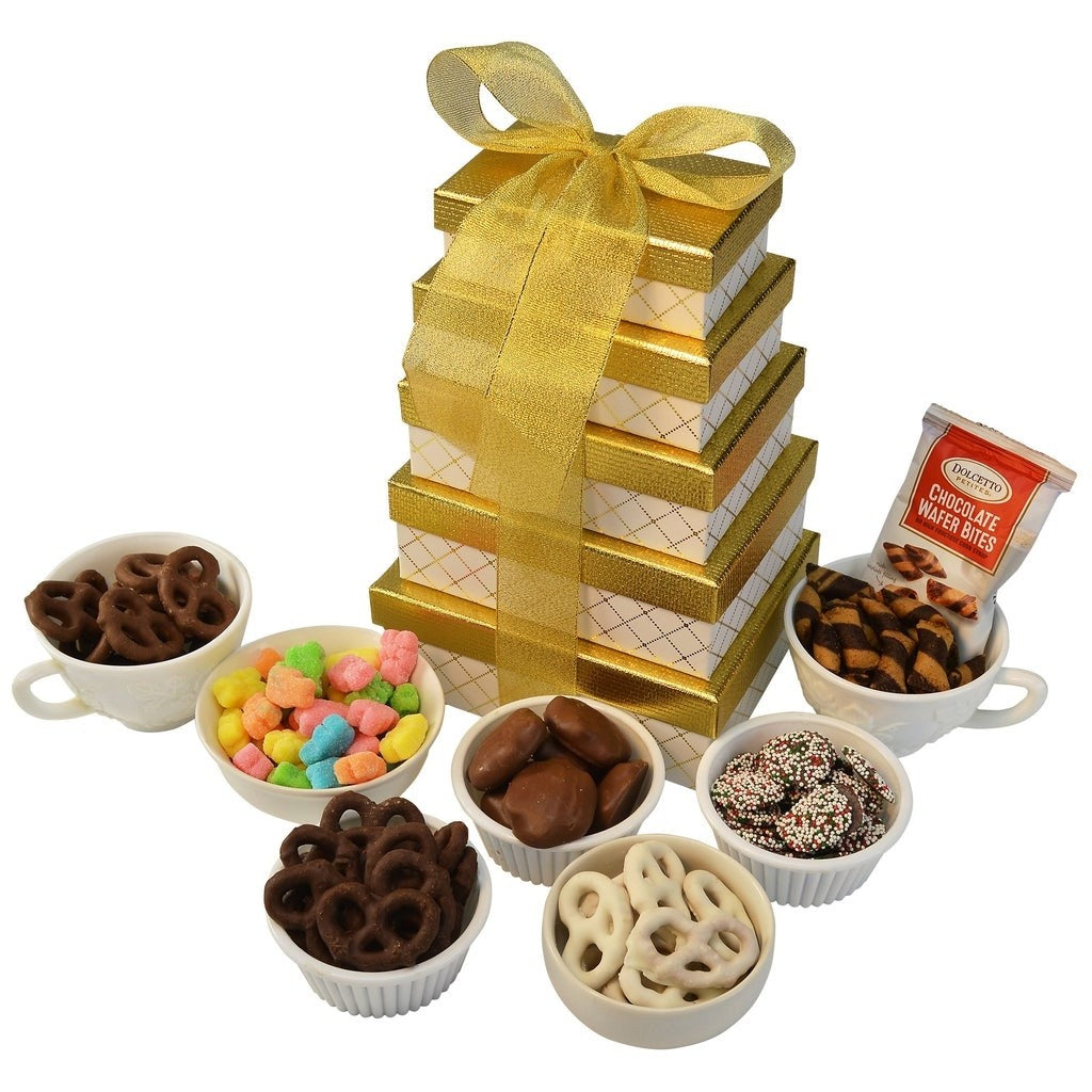 Hebert Holiday Traditions 5-Tier Gift Tower
