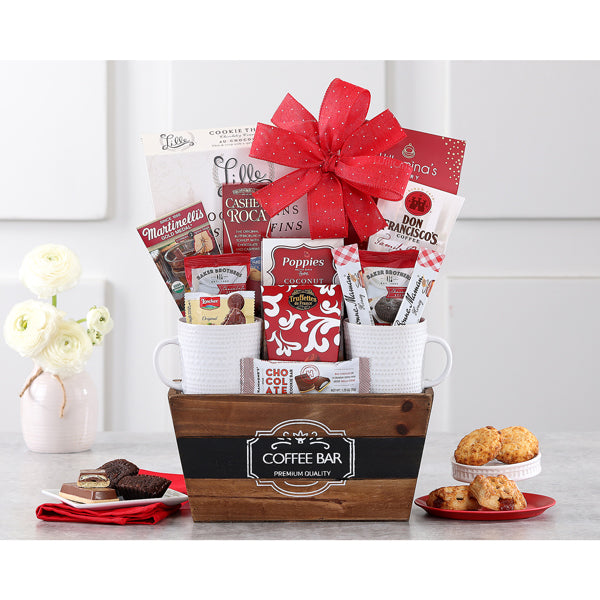 Coffee Bar Gift Basket