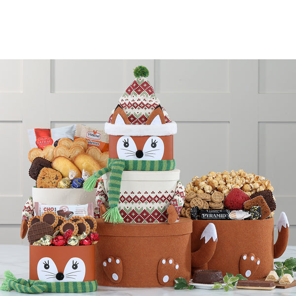 Winter Fox Gift Tower