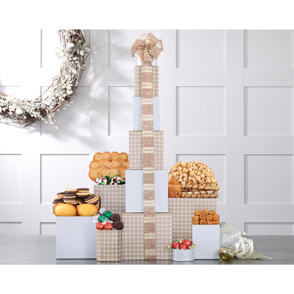 279-silver-and-gold-holiday-gift-tower-thankfullyyours-thankfully-yours