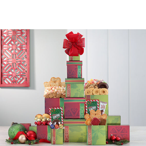 Holiday Favorites Gift Tower