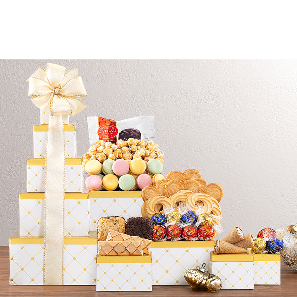 Lindt Chocolate Truffle and Sweets Tower