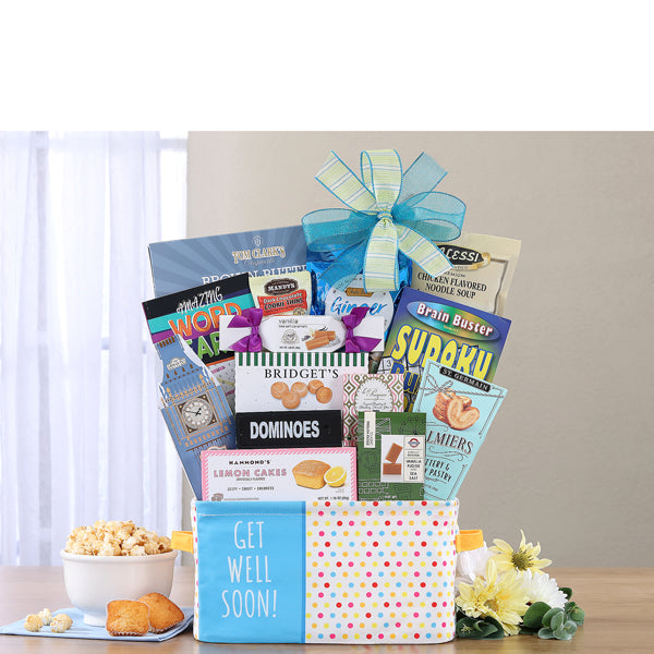 Deluxe Get Well Soon Gift Basket
