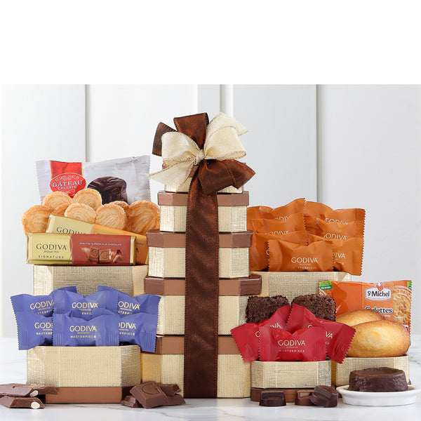 Godiva Chocolate and Sweets Tower